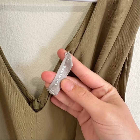 Everlane The Japanese GoWeave Essential Jumpsuit LIKE NEW size 12 - Picture 3 of 9